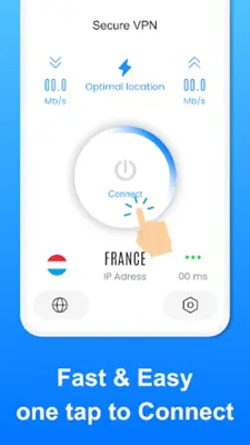 Secure VPN android App screenshot 1
